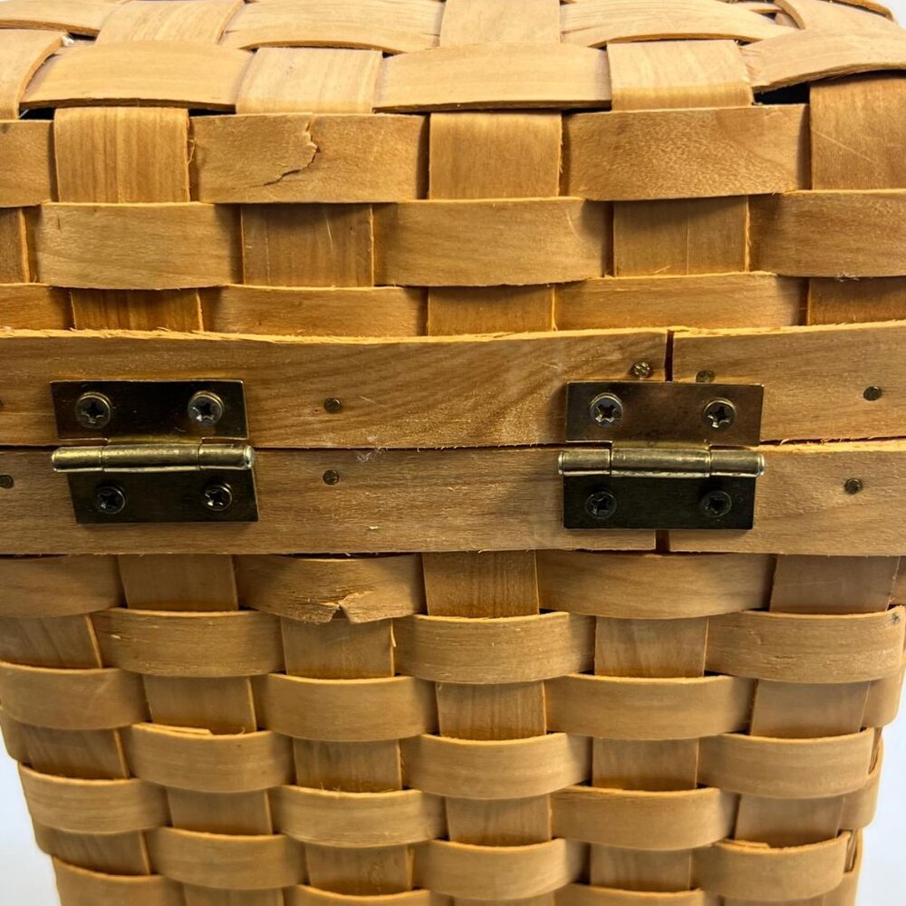 Vintage Decorative Pears in Woven Basket Artificial Fruit Collection Home Decor - Picture 3 of 6